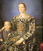 Agnolo Bronzino Eleanora di Toledo with her son Giovanni de' Medici china oil painting reproduction